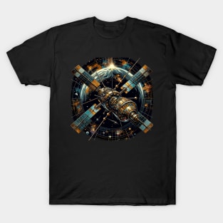 Orbital Pioneers: Sputnik's Futuristic Heirs T-Shirt